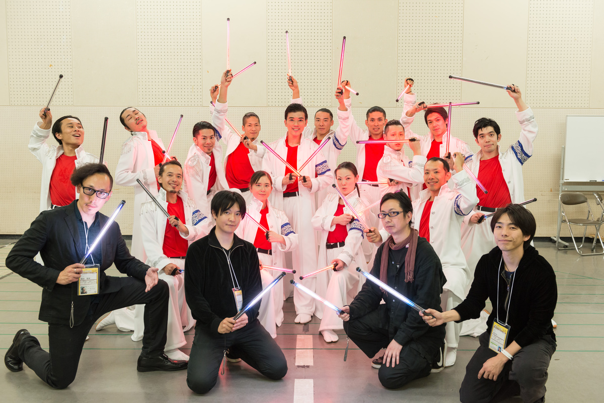 第66回 NHK 紅白歌合戦 氷川きよし バックダンサー ポイ応援団