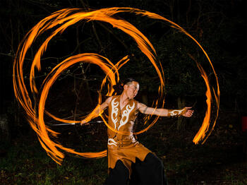 Fire Photo Booth

