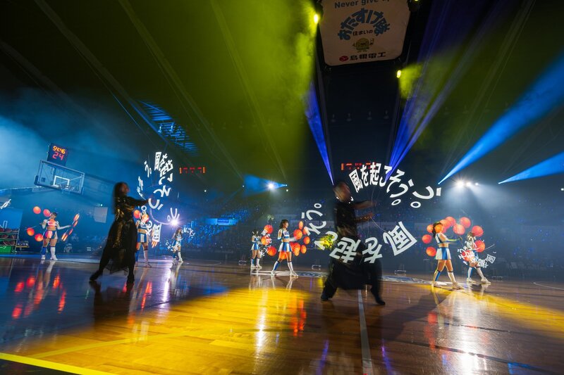 島根スサノオマジック開幕戦 オープニングパフォーマンス出演