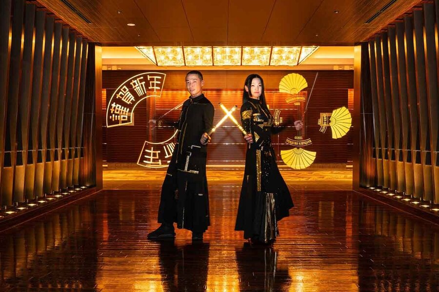 新年会・忘年会を盛り上げるLEDパフォーマンス