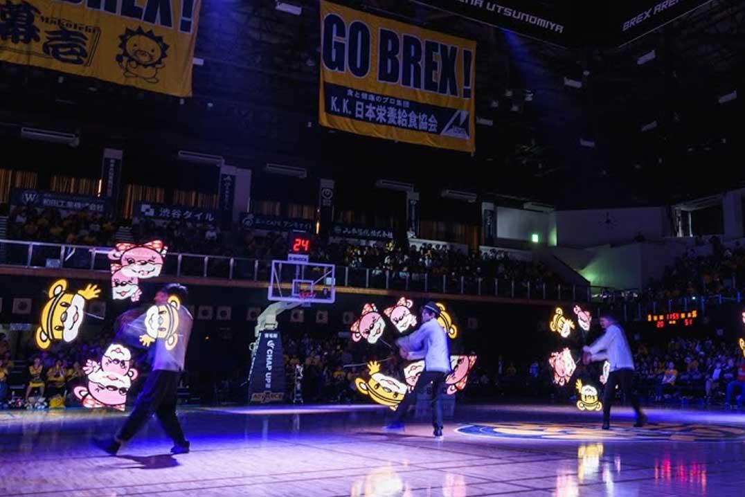 宇都宮ブレックス　Bリーグ ハーフタイムショー 出演