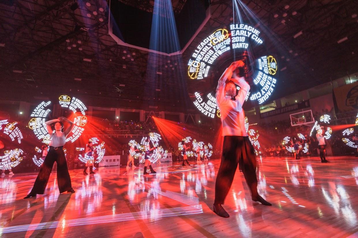 Bリーグアーリーカップ関東 2018 ポイ演出・振付・プログラム・出演